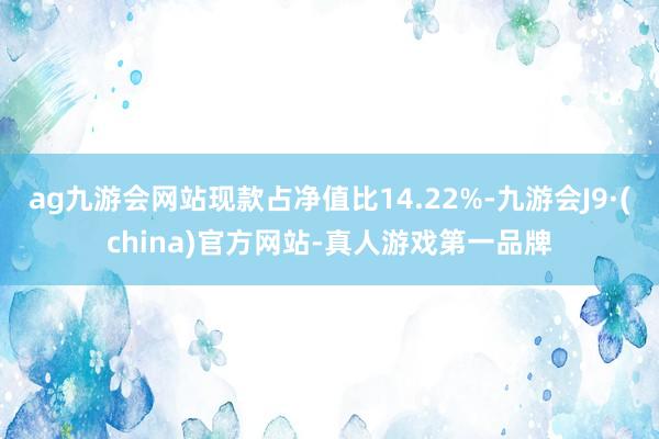 ag九游會網(wǎng)站現(xiàn)款占凈值比14.22%-九游會J9·(china)官方網(wǎng)站-真人游戲第一品牌
